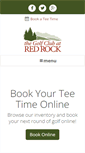 Mobile Screenshot of golfclubatredrock.com