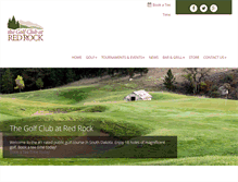 Tablet Screenshot of golfclubatredrock.com